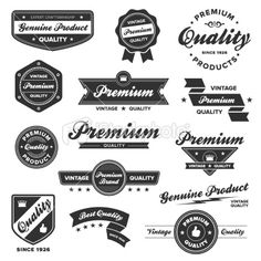 Vintage Vector Badges