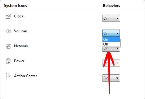 Volume Icon Missing Windows 7