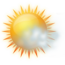 Weather Channel Mostly Sunny Icon Weather Channel Mostly Sunny Icon