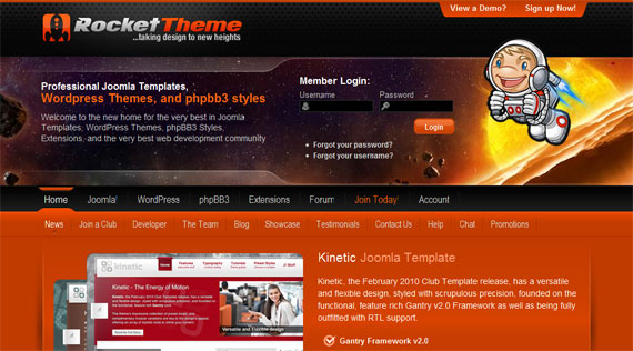 Website Header Design