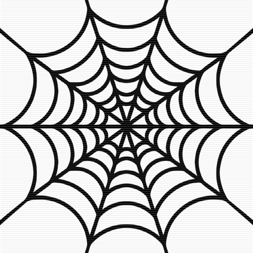 White Spider Web Clip Art