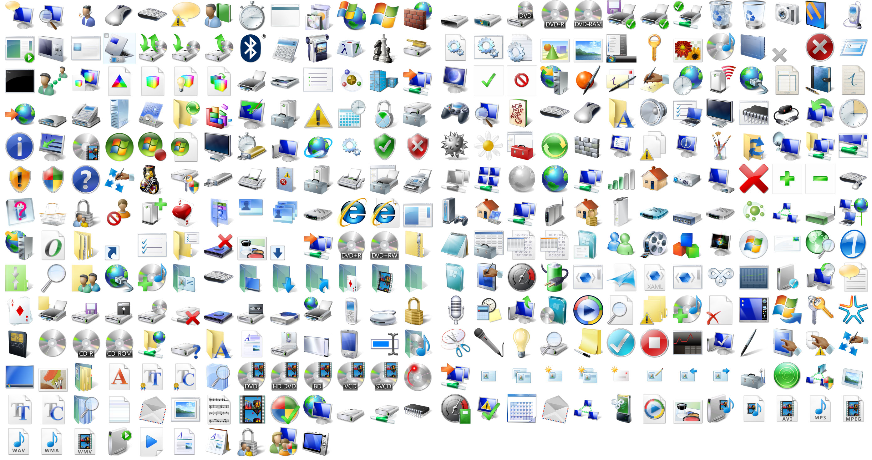 18 Photos of Free Computer Icons For Vista