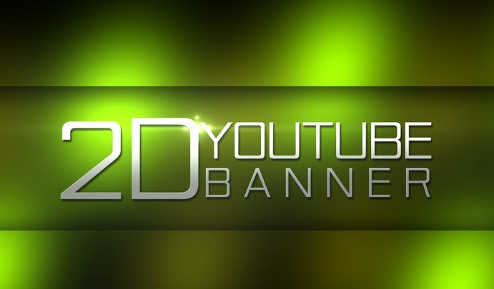 YouTube Banner Template PSD
