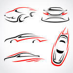 Abstract Car Vector