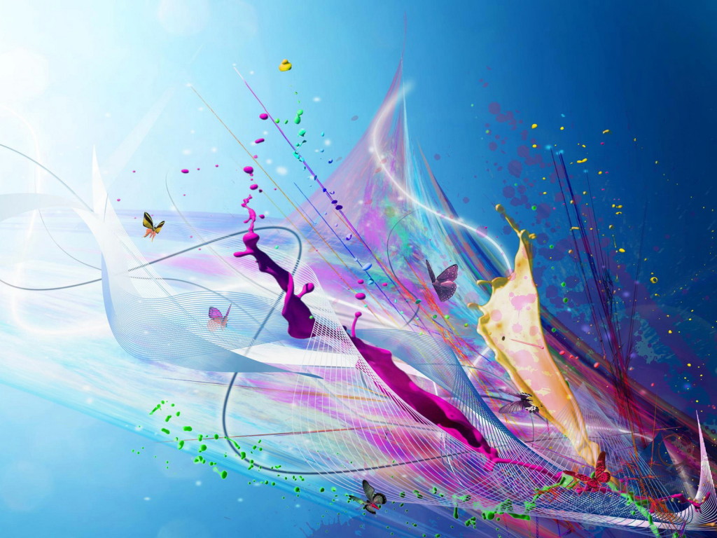 Abstract Splash Art Abstract Splash Art