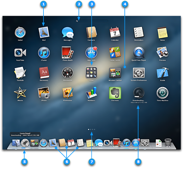 Apple Launchpad On Mac Desktop