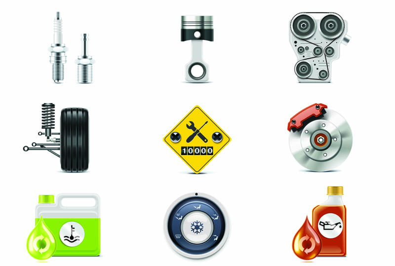 Auto Part Icons Free