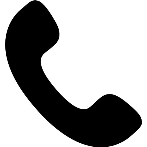 Black Phone Icon Vector Black Phone Icon Vector