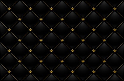 Black Tile Background Pattern