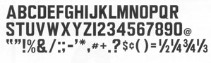 Block Letters Font Block Letters Font