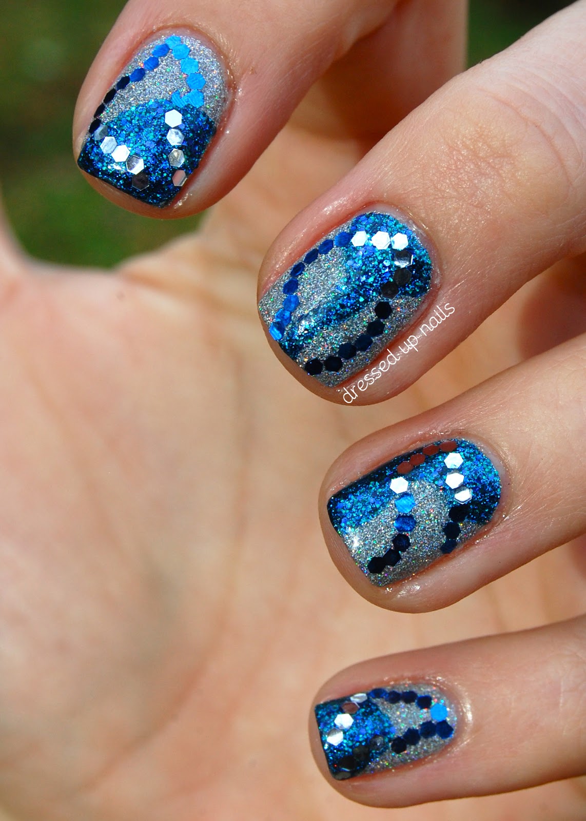 Blue Nail Designs