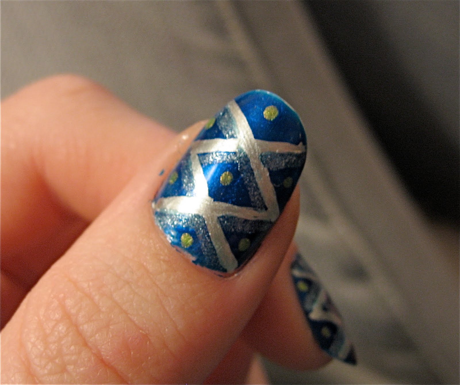 Blue Nail Designs