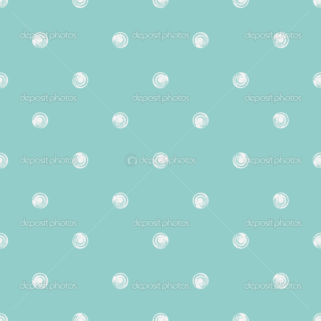 Blue Polka Dot Pattern