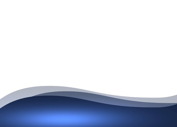 Blue Wave Vector Graphics Border