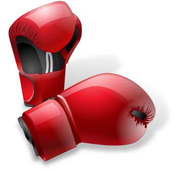 Boxing Gloves Vector