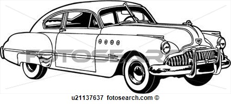 Buick Classic Car Clip Art