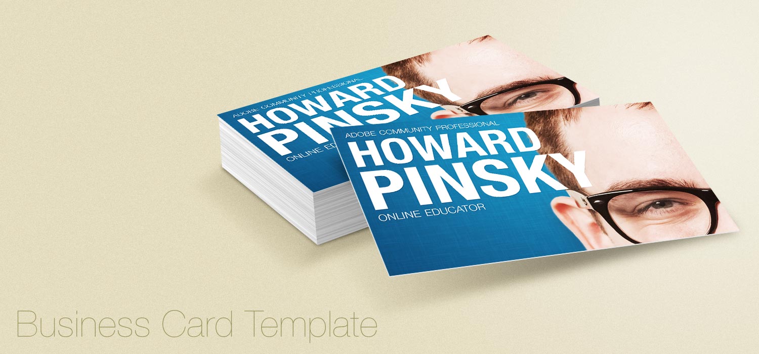 Business Card Design Template PSD