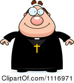 Cartoon Priest Clip Art