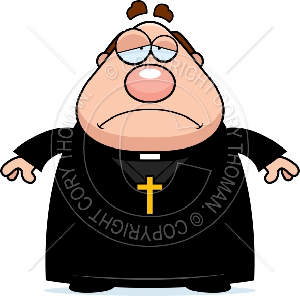 Cartoon Priest