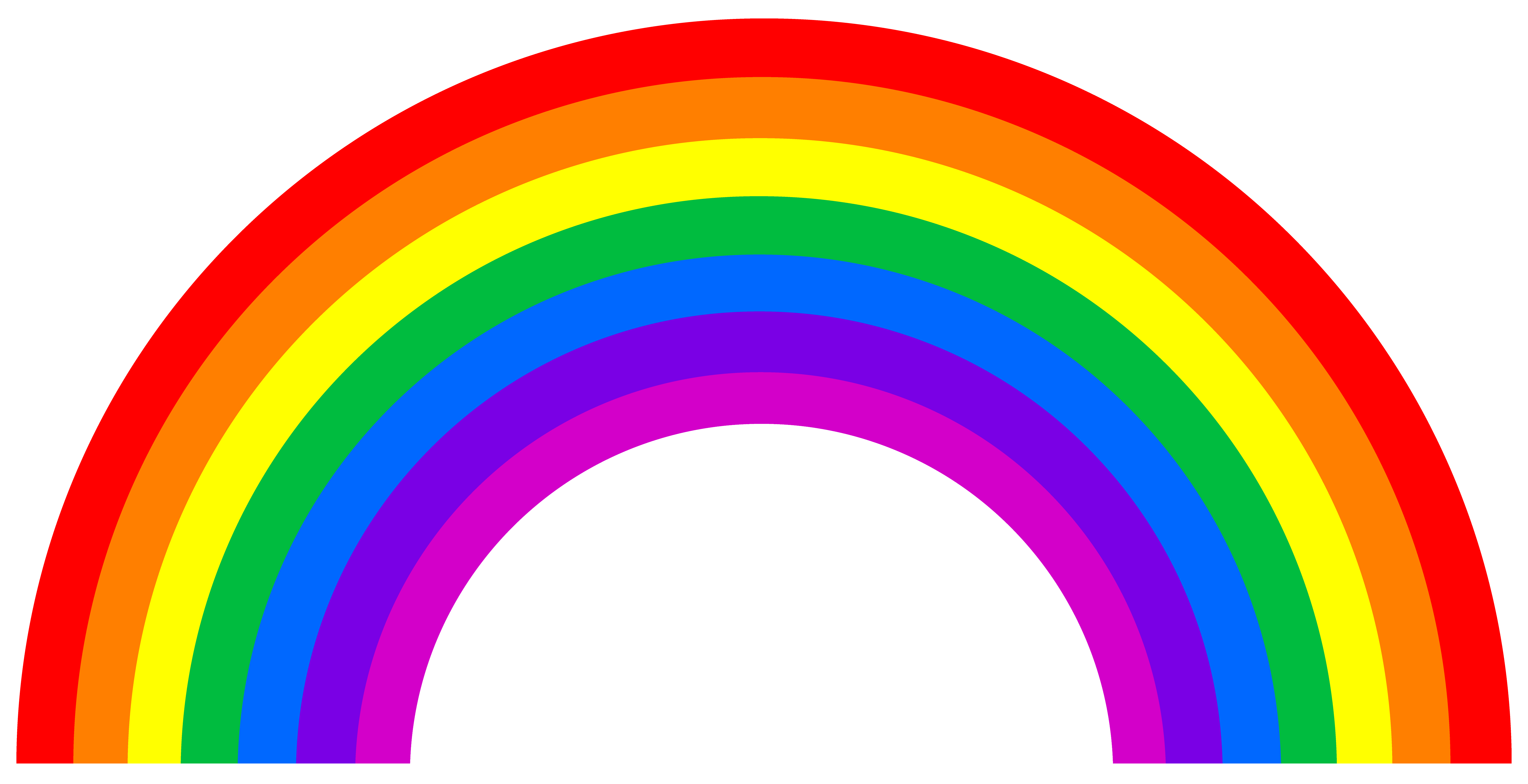 Cartoon Rainbow Clip Art