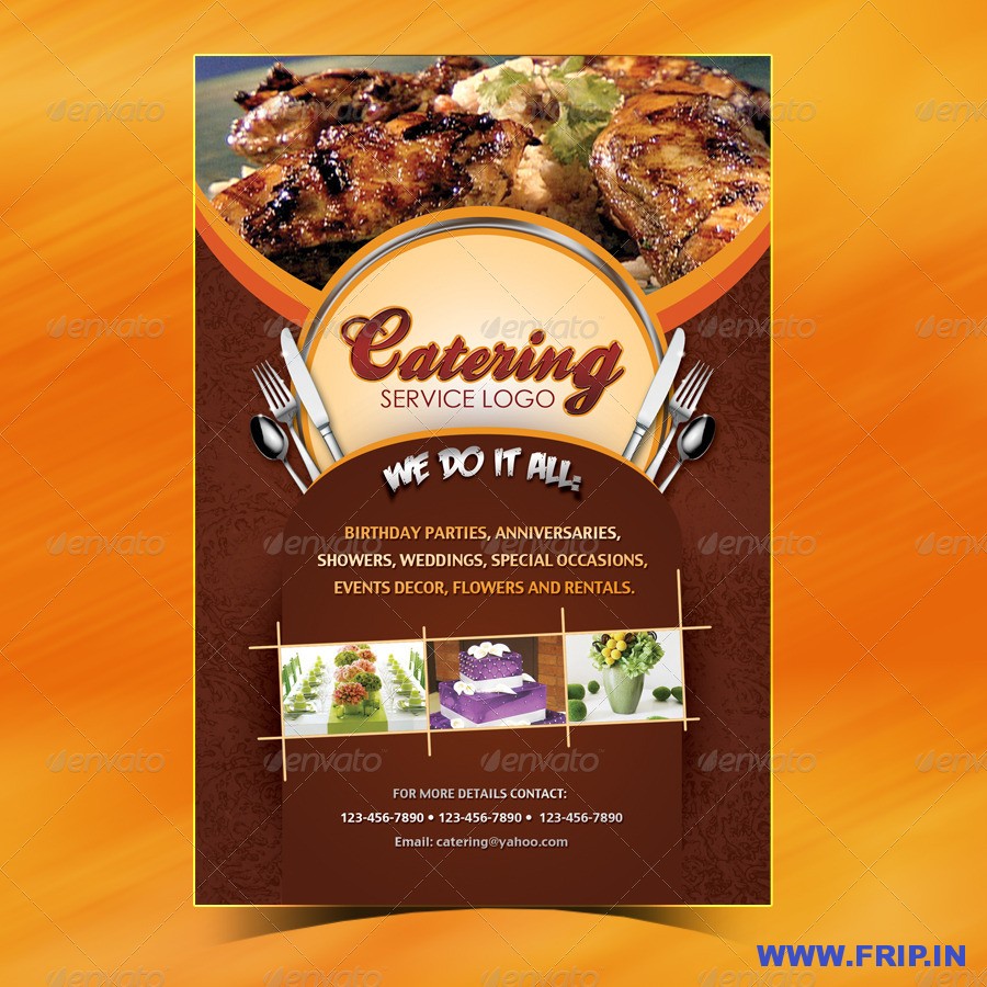 Catering Flyer Templates Free Catering Flyer Templates Free