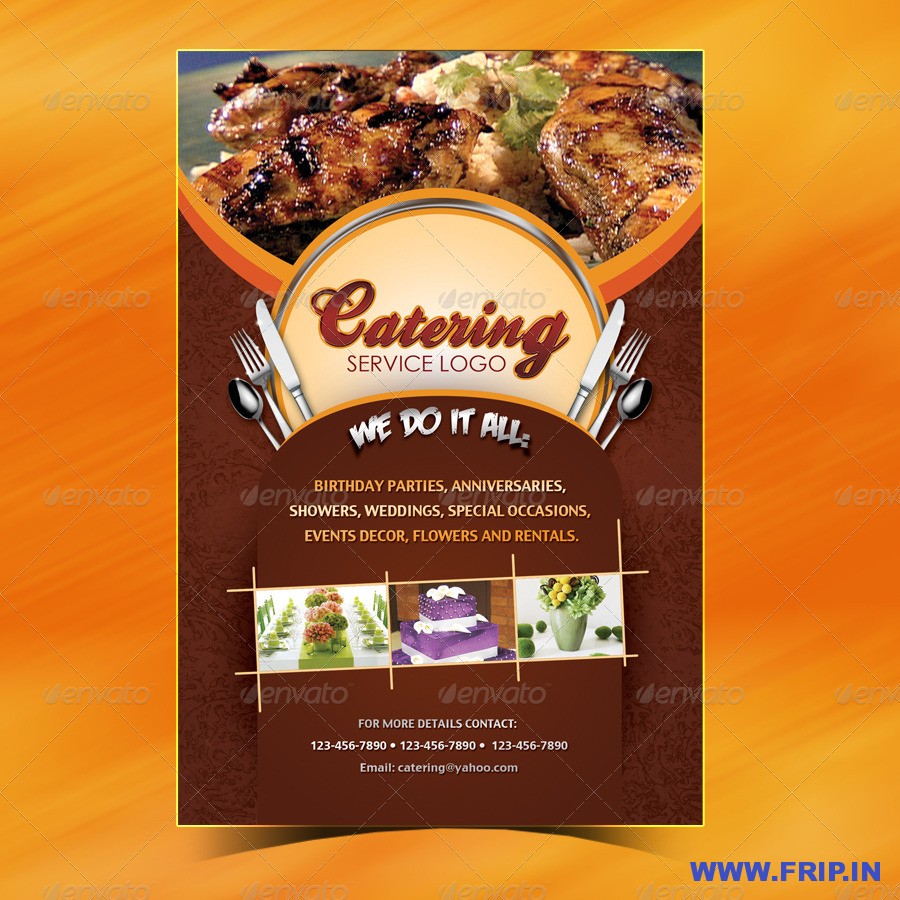 Catering Flyer Templates Free