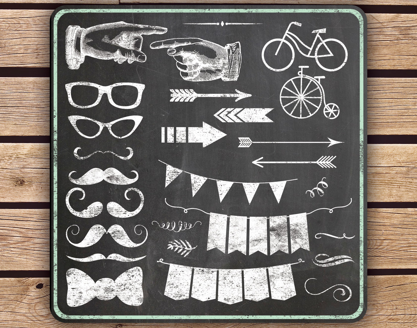 Chalkboard Banner Clip Art Free Download