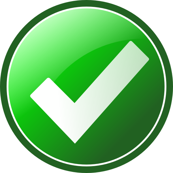 14 Green Check Box Icon Images