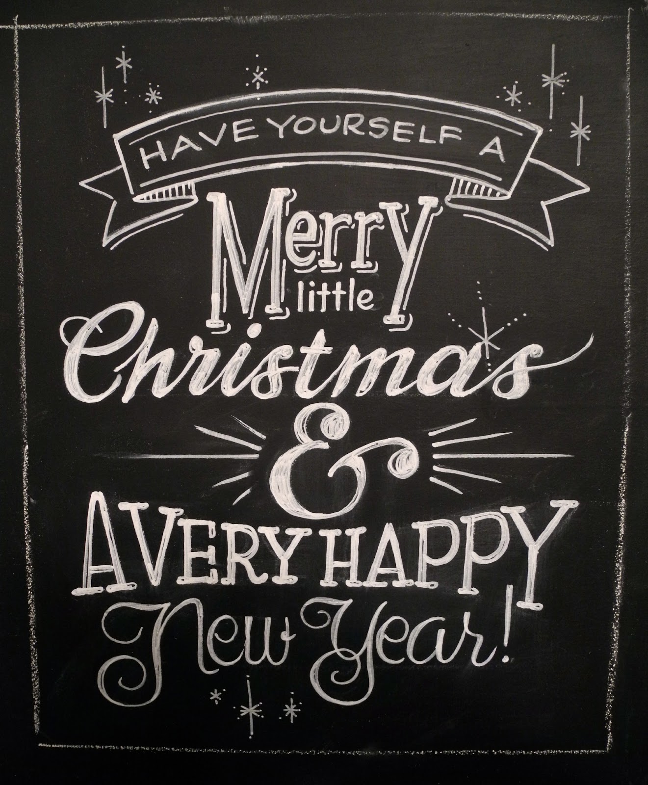 Christmas Chalkboard Font