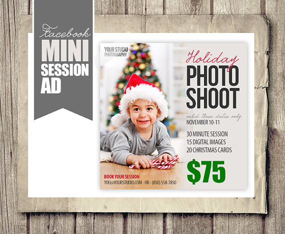 Christmas Photography Ads