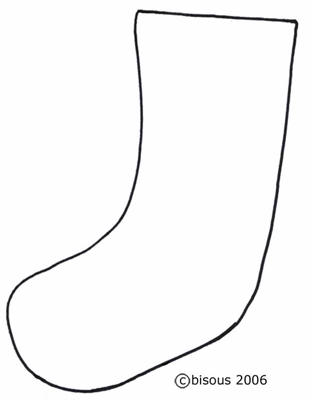 Fox In Socks Sock Template