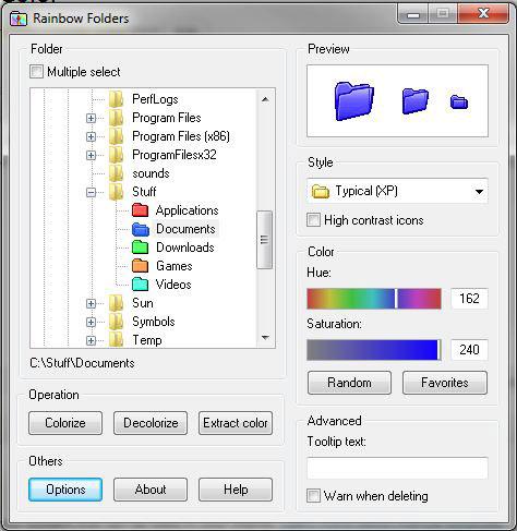 Color Folder Icons Windows 7