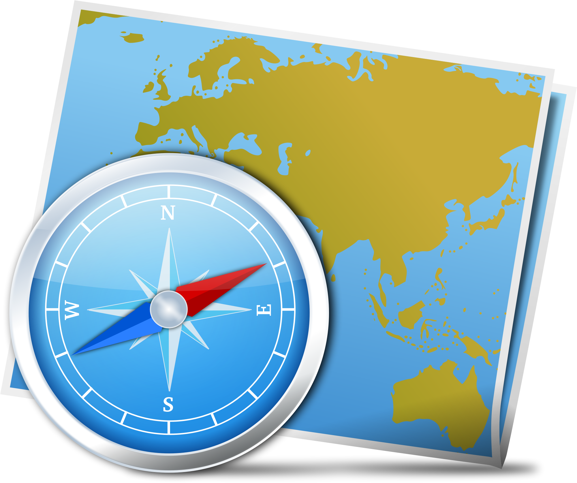 Compass and Map Compass and Map