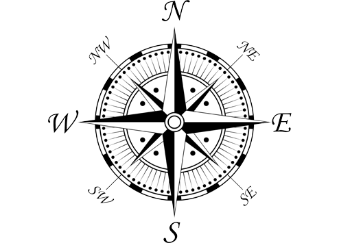 Compass Outline Compass Outline