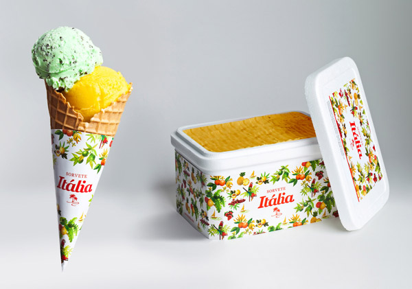 Cool Ice Cream Packaging