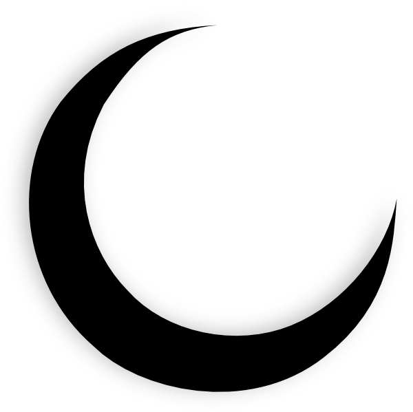 Crescent Moon Drawings
