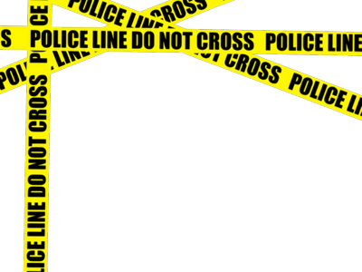 Crime Scene Tape PSD