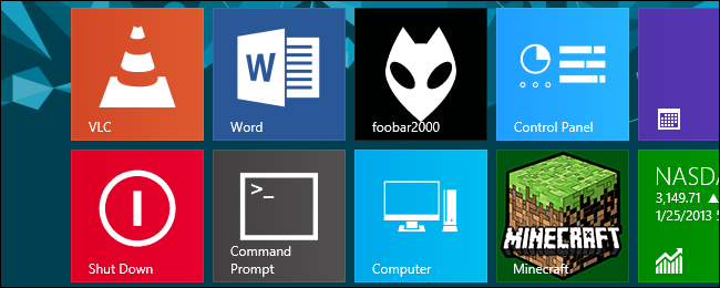 Custom Windows 8 Tile Icons