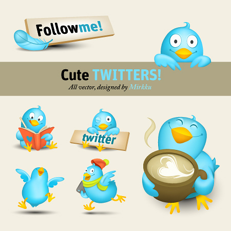 Cute Twitter Icons