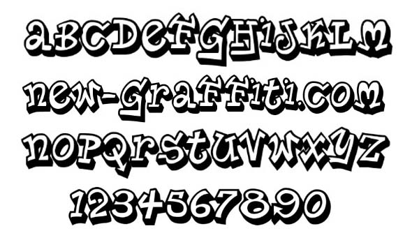 Download Graffiti Font Styles