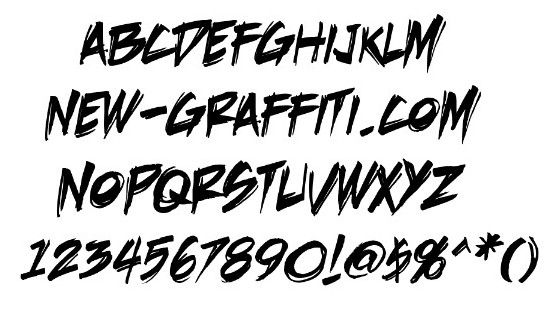 Download Graffiti Font Styles