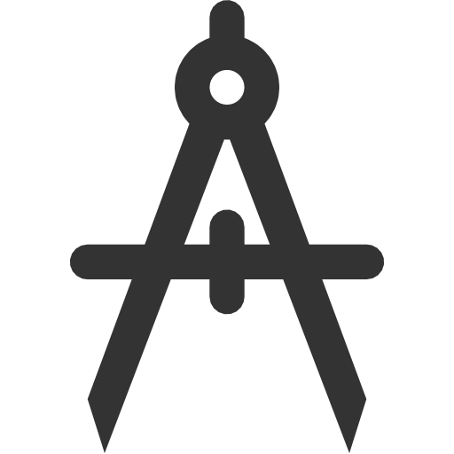 Drawing Compass Icon Drawing Compass Icon