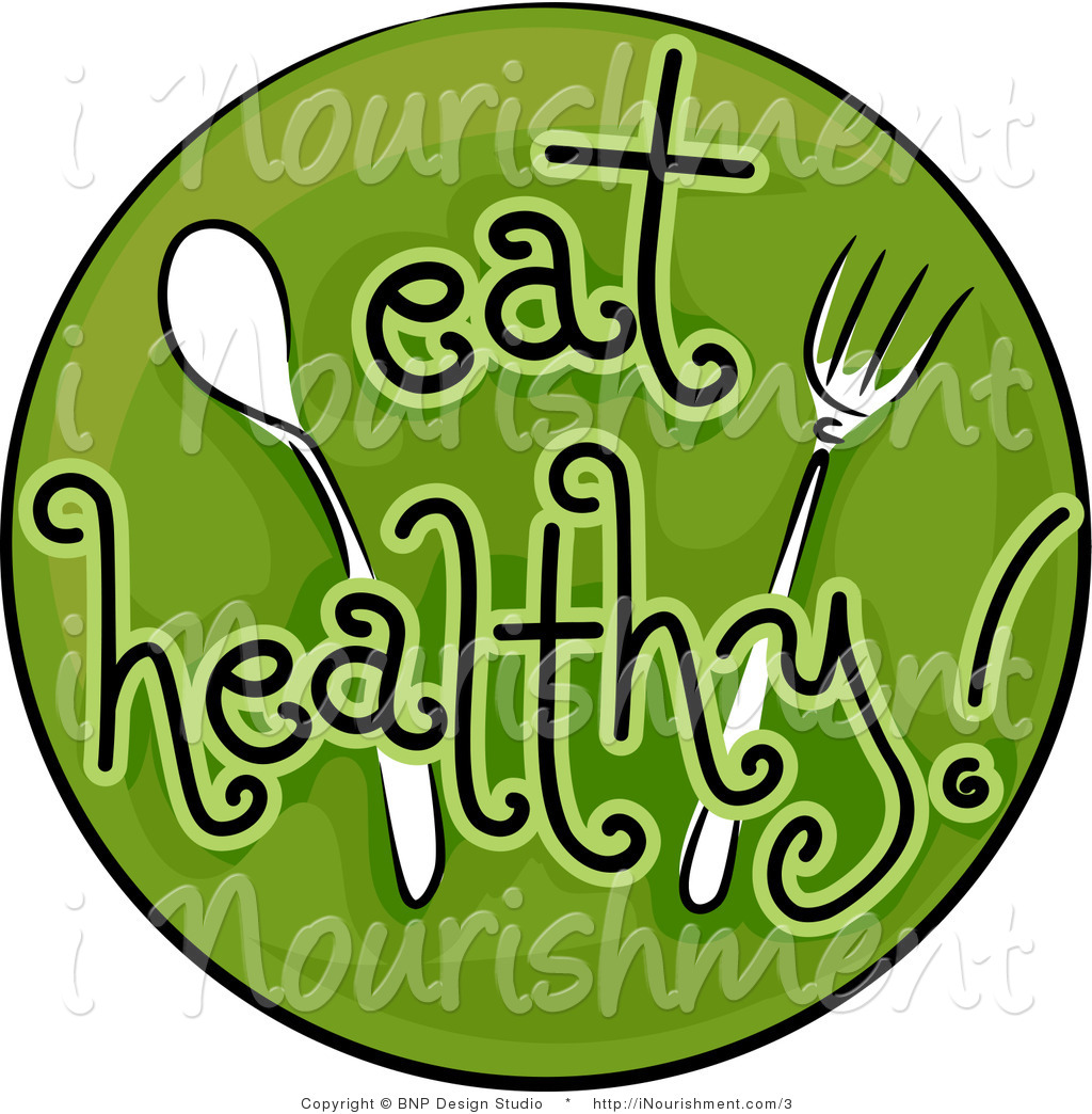 Eating Healthy Food Clip Art