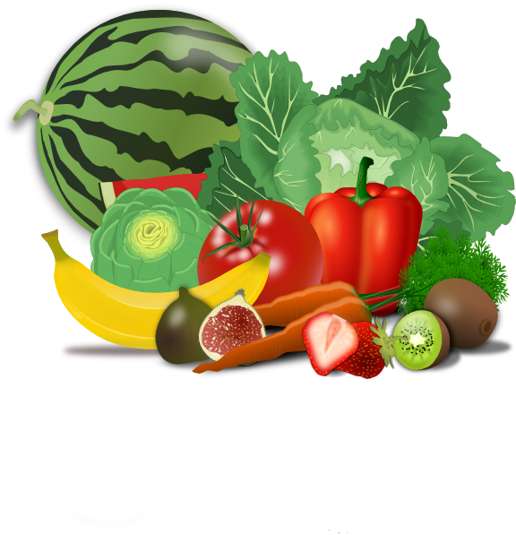 Eating Healthy Food Clip Art