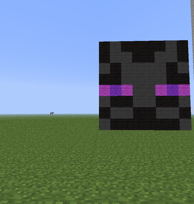 Enderman Pixel Art