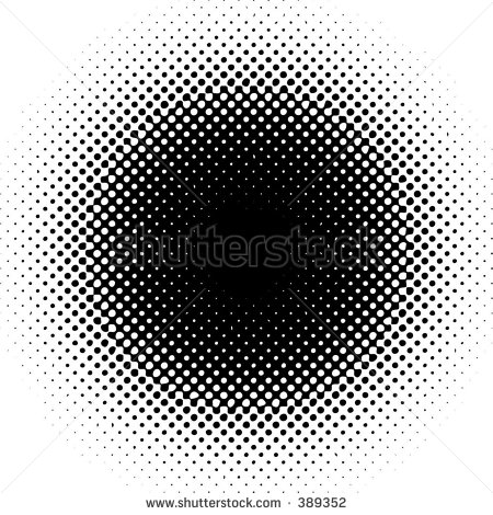 Faded Dots Pattern Vector