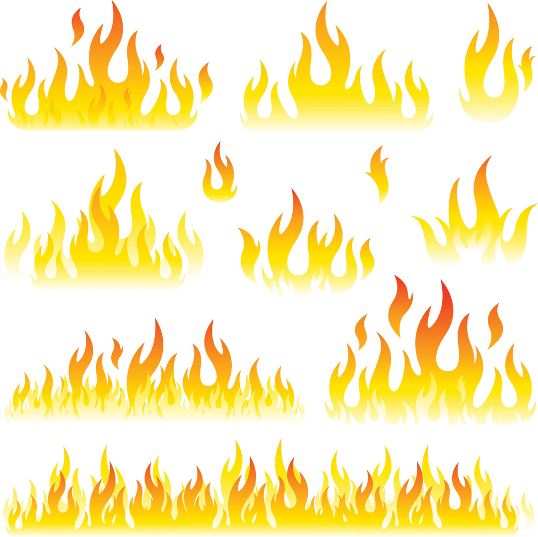 Fire Flames Vector Free