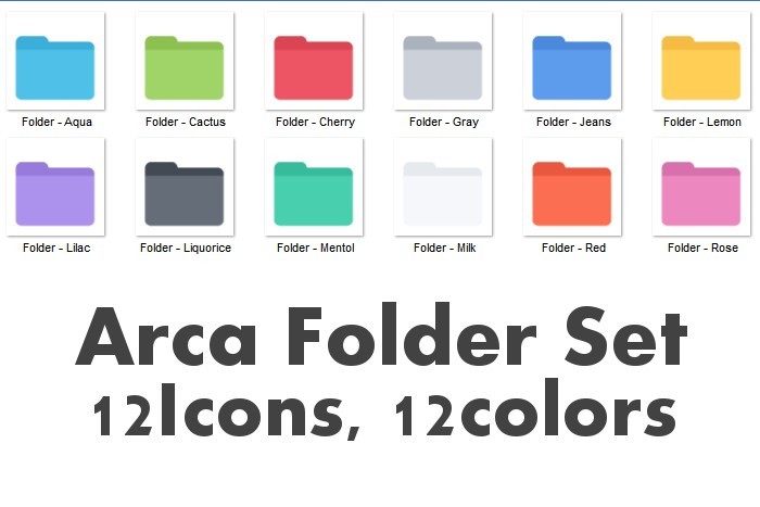 Flat File Folder Icon