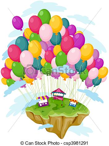 Floating Island Clip Art