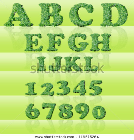 Font Styles Grass